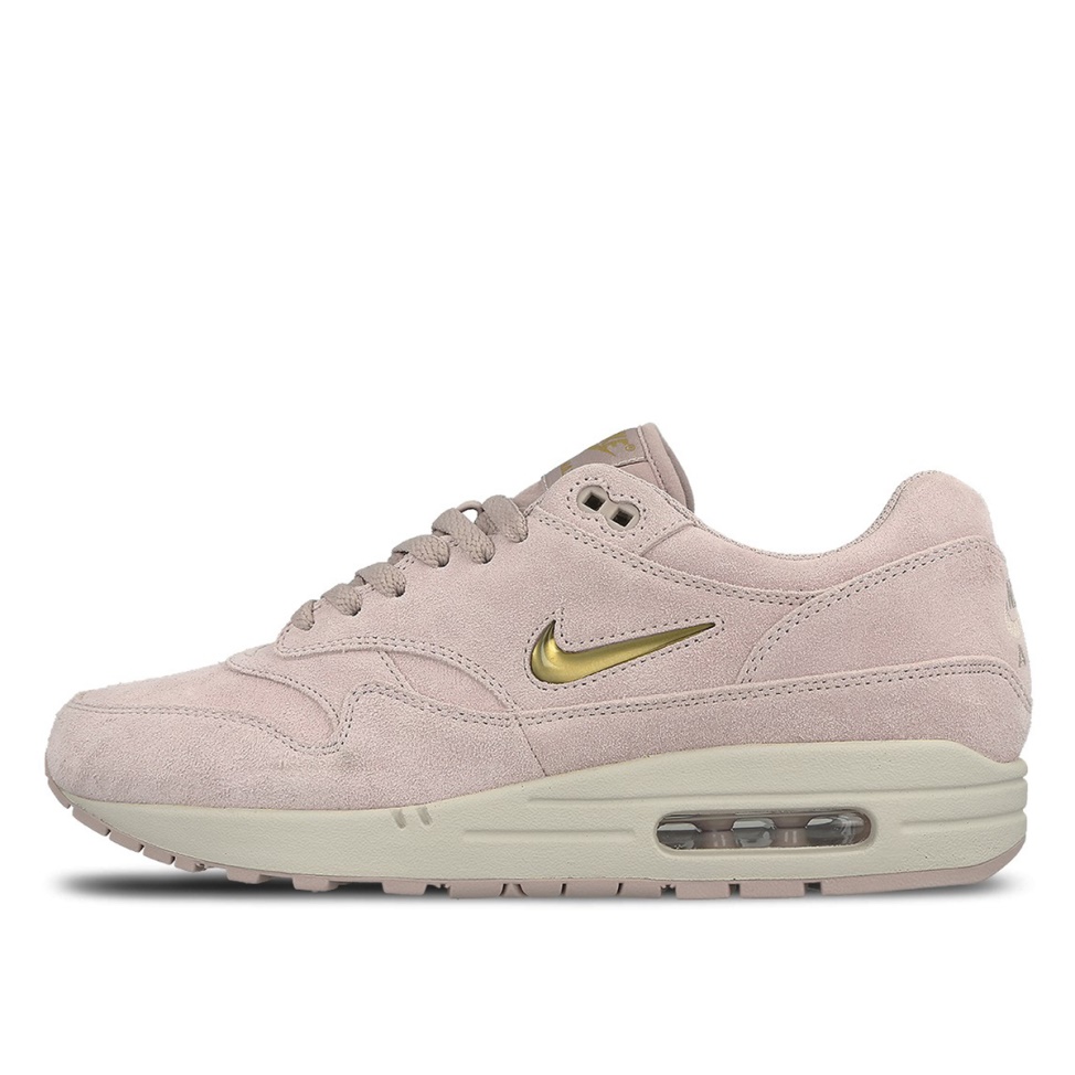 Air Max 1 Jewell Premium SC Wmns Particle Rose Metallic Gold Klekt - Click Image to Close