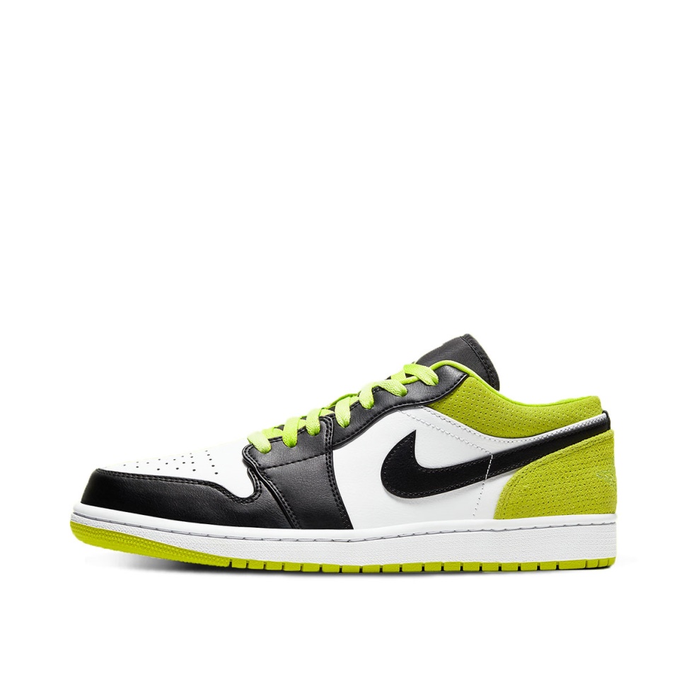 Klekt Nike AJ 1 Low Cyber Green