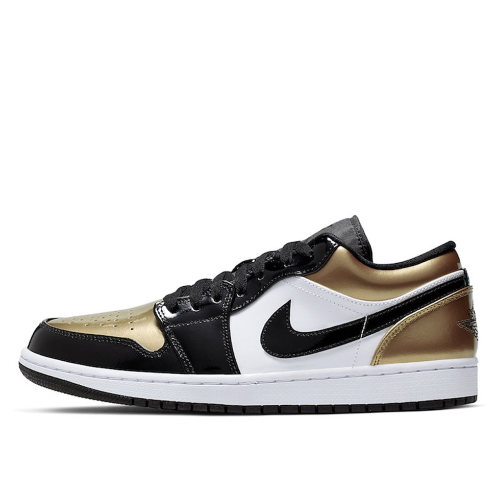 Klekt Nike AJ I 1 Low Gold Toe - Click Image to Close