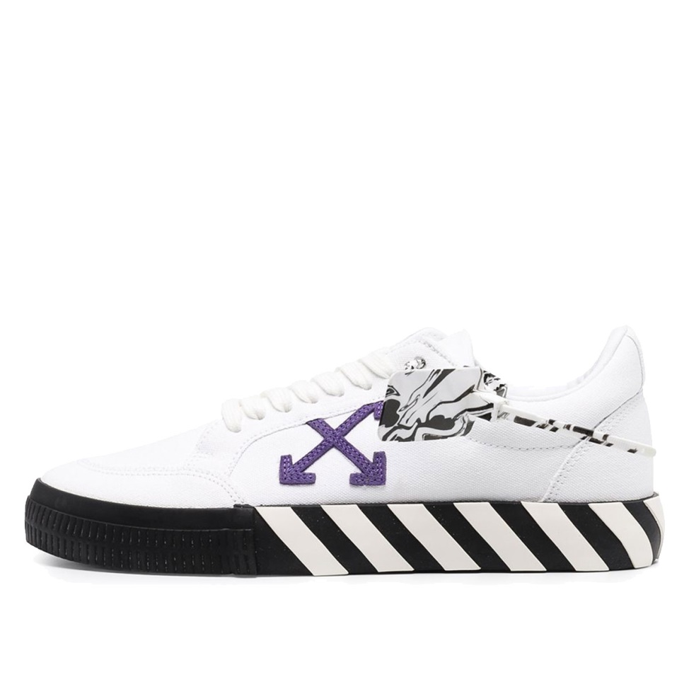 Klekt Off-White Vulc Low Top Sneaker White Purple