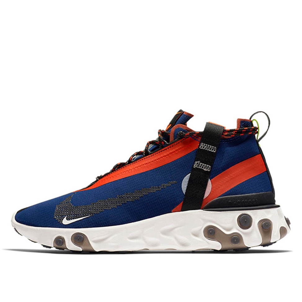 Klekt React LW WR Mid ISPA Blue Void Team Orange