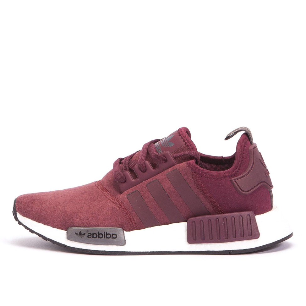 Klekt WMNS NMD R1 Maroon Suede - Click Image to Close