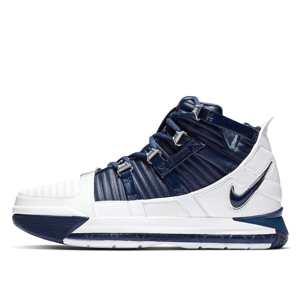 Klekt Zoom LeBron 3 Navy Blue-Silver