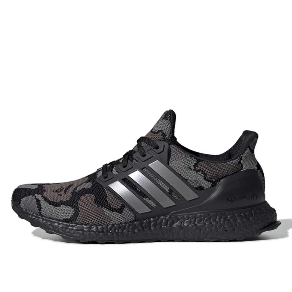 Klekt x A Bathing Ape Grey Black Camo BAPE Ultra Boost