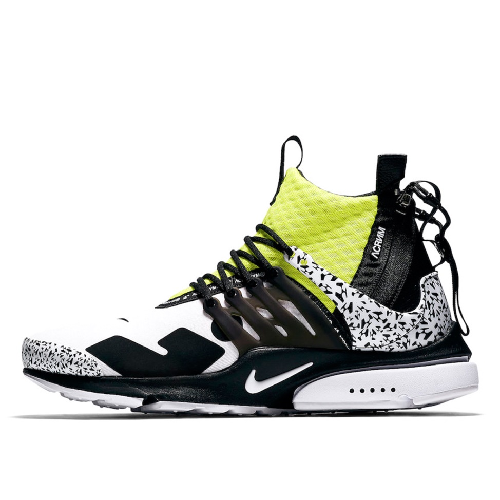 Klekt x Acronym Air Presto Mid Dynamic Yellow - Click Image to Close