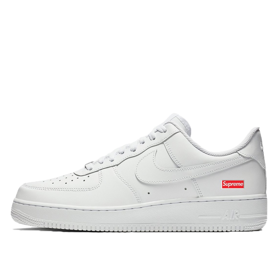 Klekt x Supreme Air Force 1 Low White (SS20) - Click Image to Close