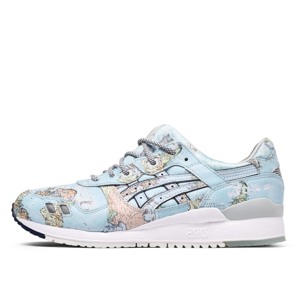 Klekt x atmos Gel-Lyte III GL 3 World Map