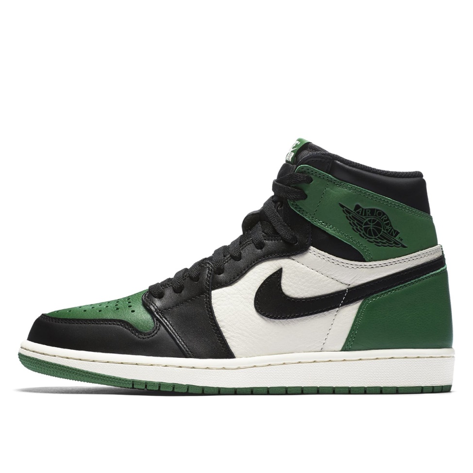 Nike AJ I 1 Retro High OG Pine Green Klekt - Click Image to Close