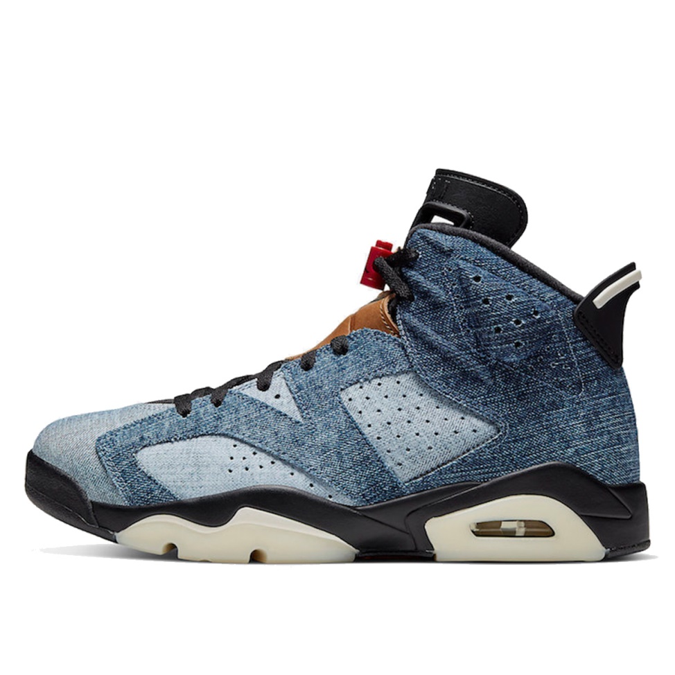 Nike AJ VI 6 Washed Denim Klekt - Click Image to Close