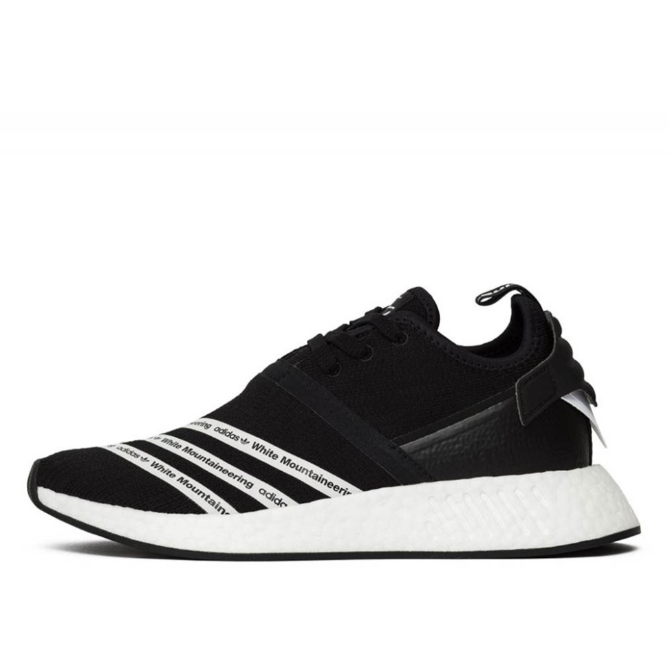 NMD R2 White Mountaineering Black Klekt - Click Image to Close