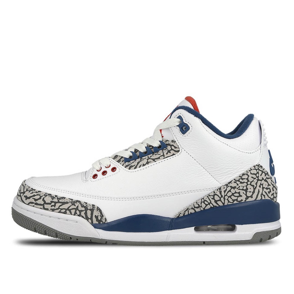 Nike AJ 3 III Retro True Blue Klekt - Click Image to Close