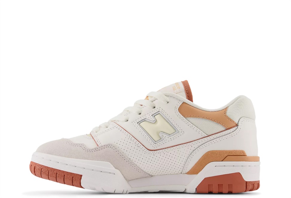 550 WMNS White Brown Klekt - Click Image to Close