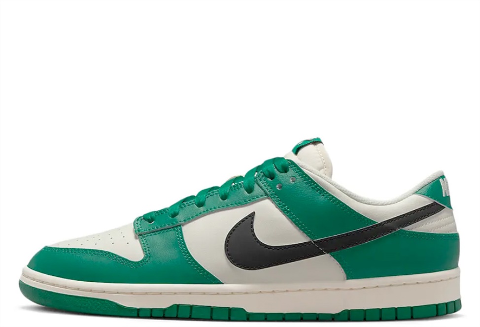 Dunk Low SE Lottery Pale Ivory Malachite Klekt - Click Image to Close