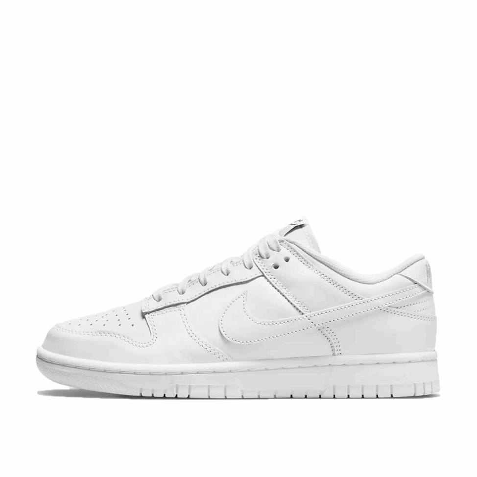 Dunk Low WMNS Triple White Klekt - Click Image to Close