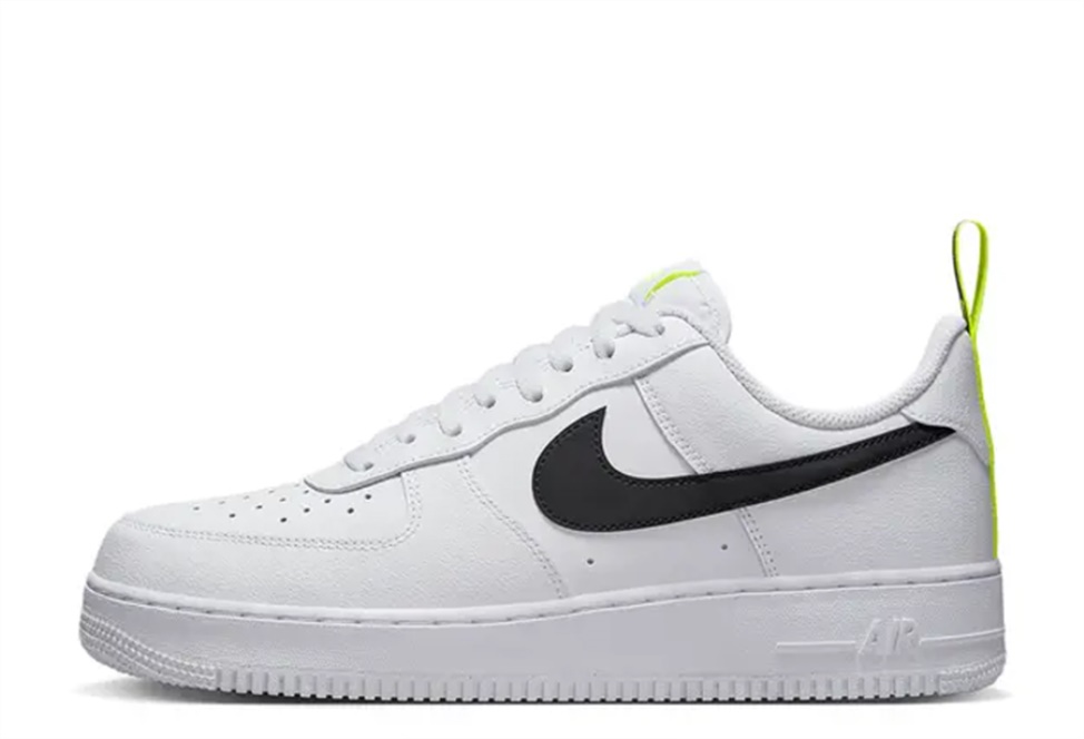 Klekt Air Force 1 Low White Black Volt