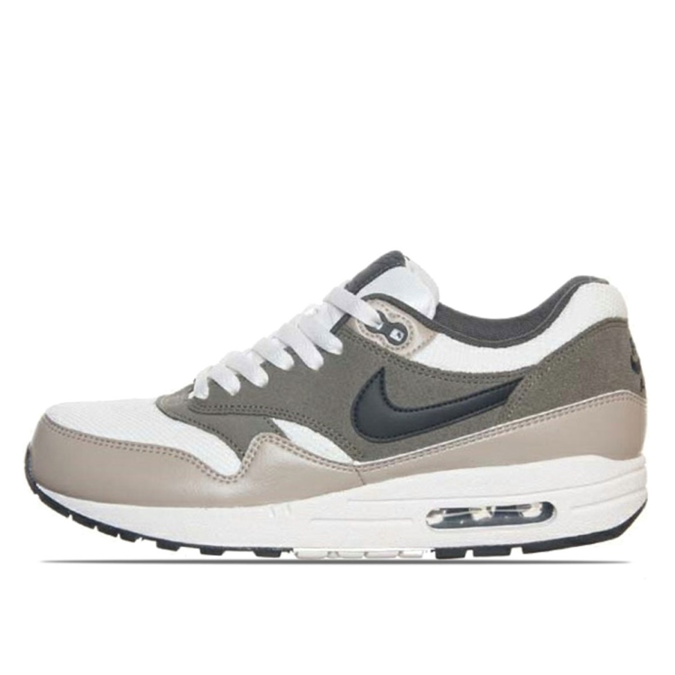 Klekt Air Max 1 Essential Summit White Black Dark Dune