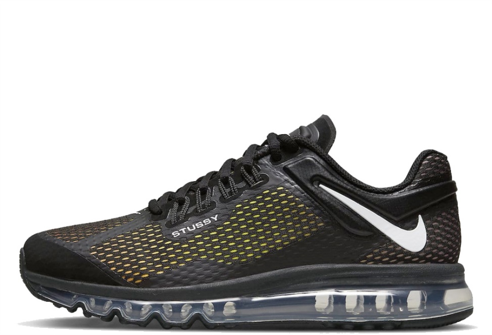 Klekt Air Max 2013 x Stussy Black