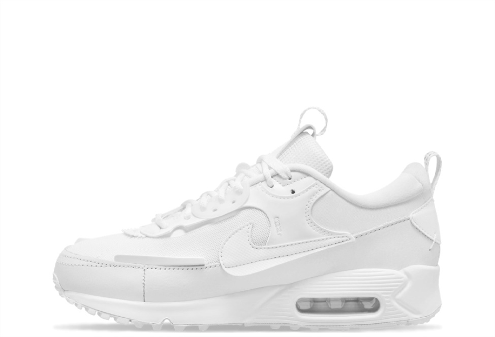 Klekt Air Max 90 WMNS Scrap Triple White - Click Image to Close