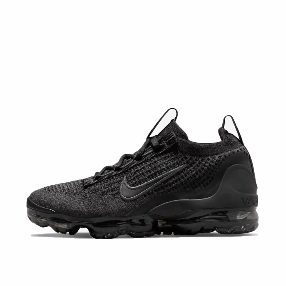 Klekt Air VaporMax Flyknit 2021 Triple Black (GS)