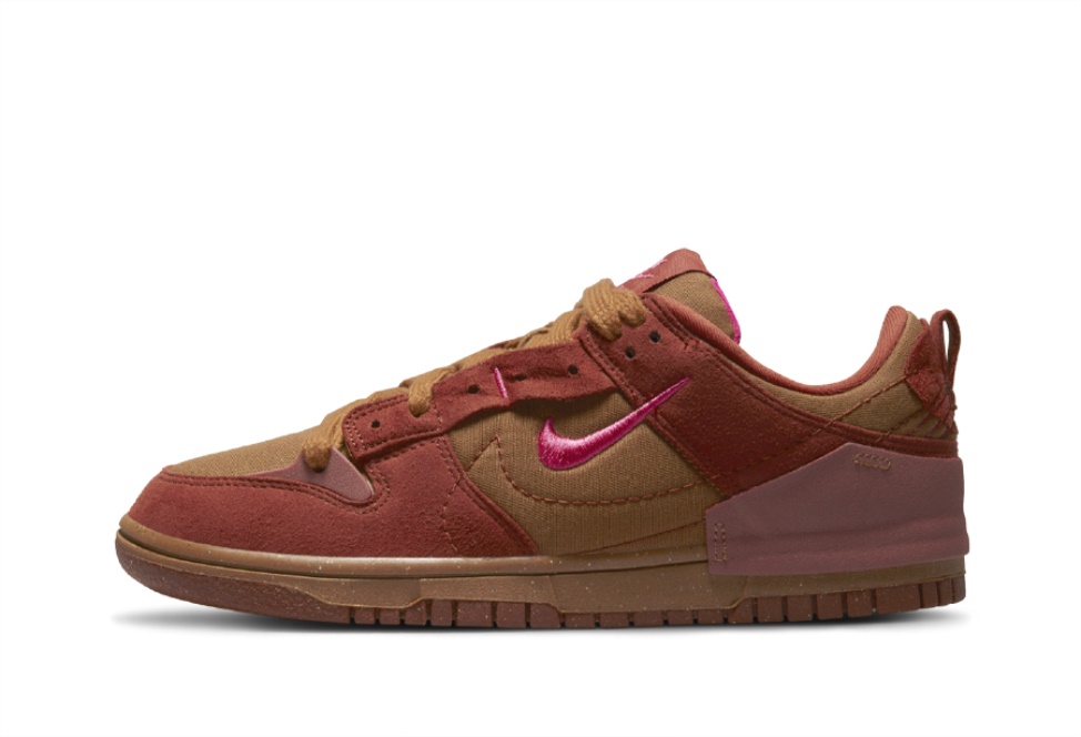 Klekt Dunk Low Disrupt 2 Desert Bronze Pink - Click Image to Close