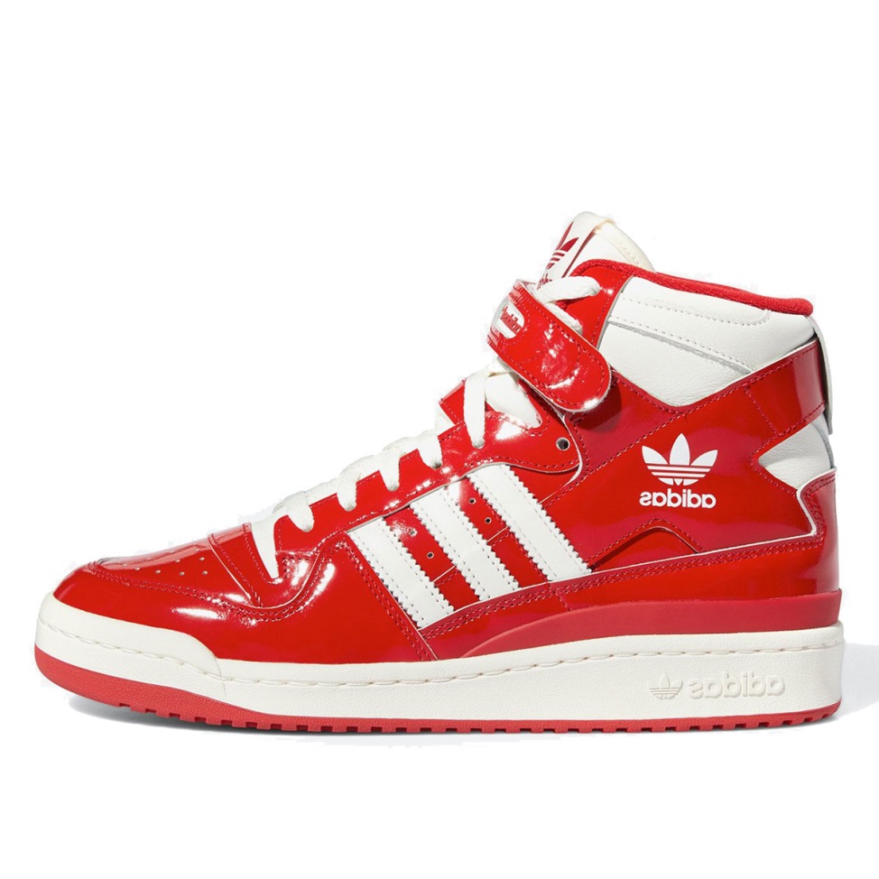 Klekt Forum 84 High Patent Red White