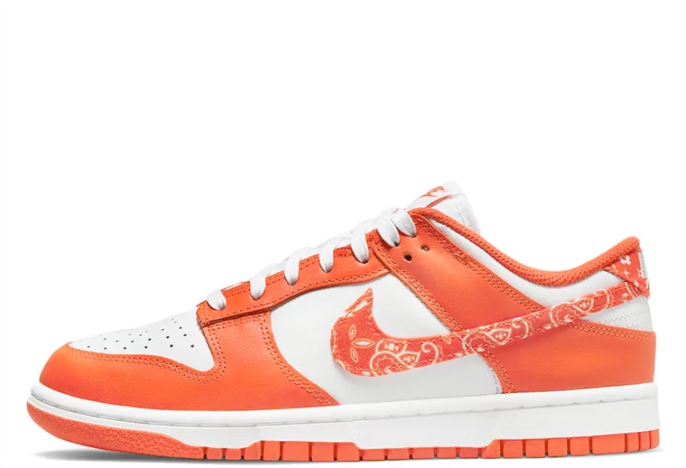 Klekt Low WMNS Orange Paisley