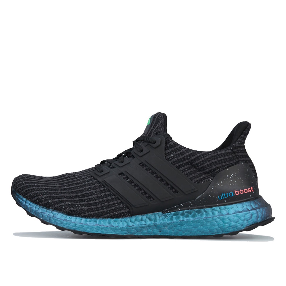 Klekt UltraBoost Black Green Zest - Click Image to Close