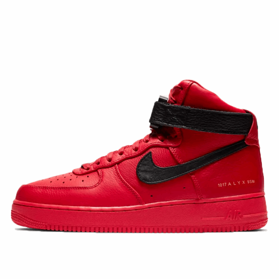 Klekt x Alyx Air Force 1 University Red Black - Click Image to Close