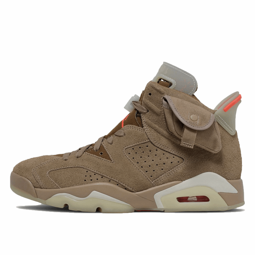 Klekt x Travis Scott Retro 6 British Khaki