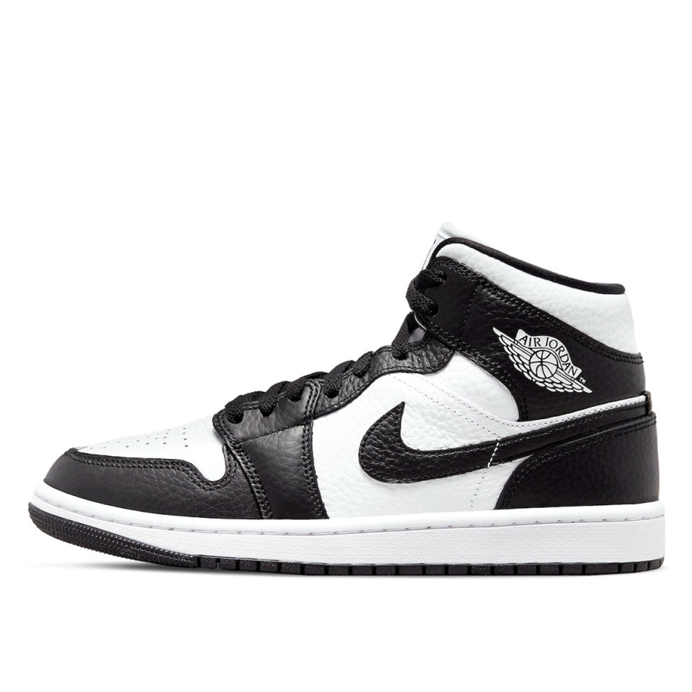 WMNS 1 Mid Split Black White Klekt - Click Image to Close