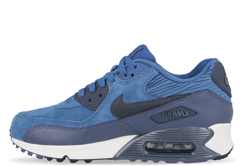 WMNS 90 LTHR BLUE Klekt