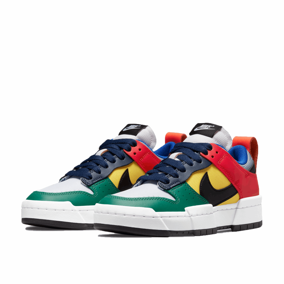 WMNS Dunk Low Disrupt Multi-Color Klekt - Click Image to Close