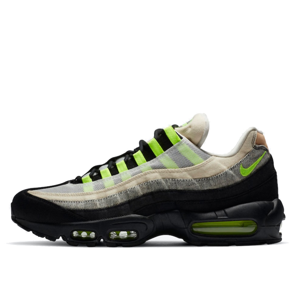 x DENHAM Air Max 95 Black Volt Klekt