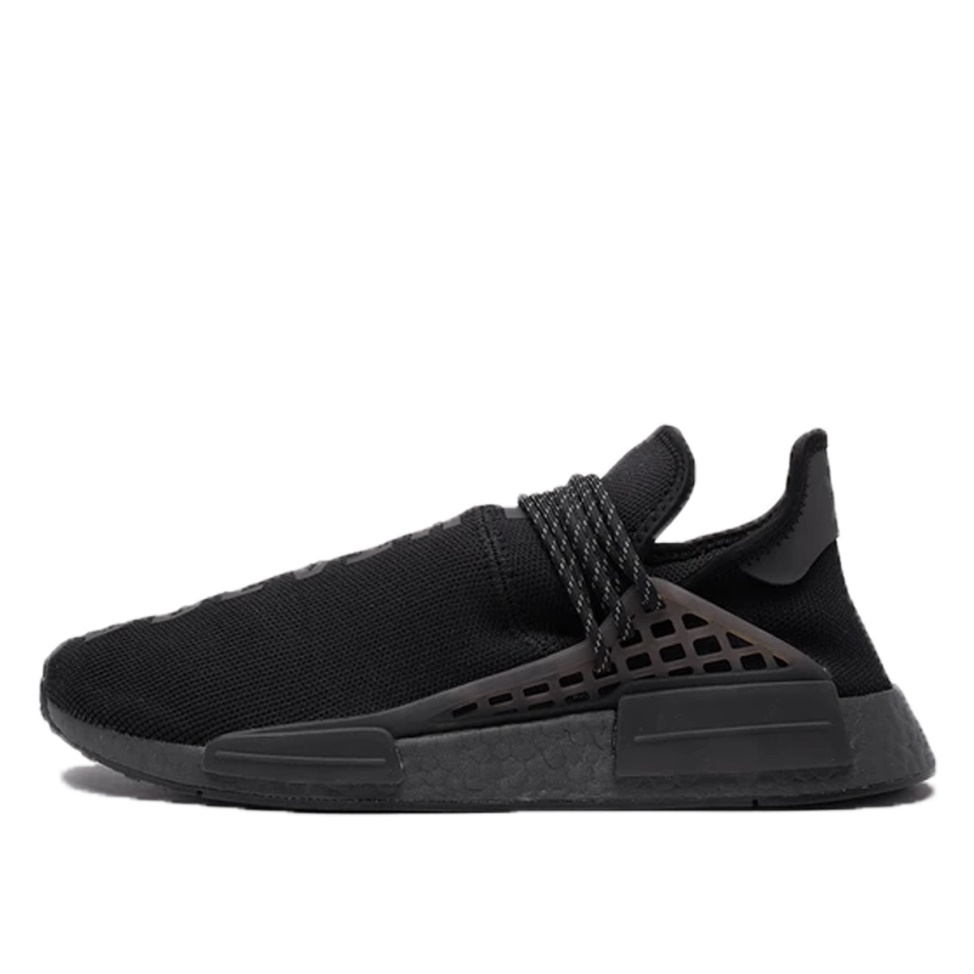 x Pharrell NMD HU Black Klekt - Click Image to Close